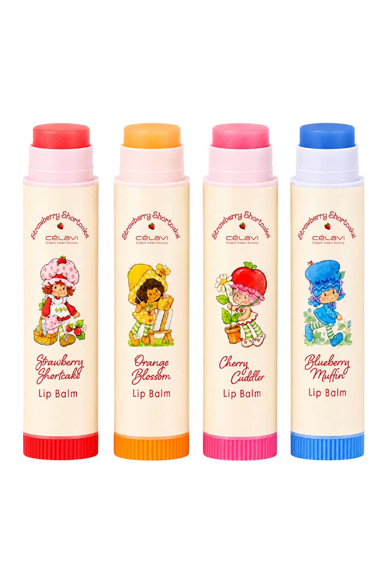 Shortcake 4 Piece Lip Balm Set