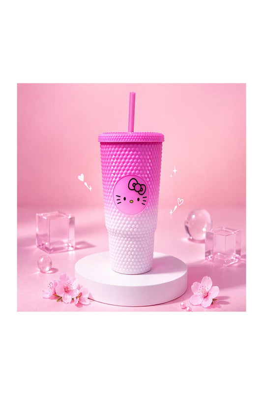 PINEAPPLE Beauty - UPD WAA8MPSGE Hello Kitty Pink Ombre Tumbler Cup - 4 pcs