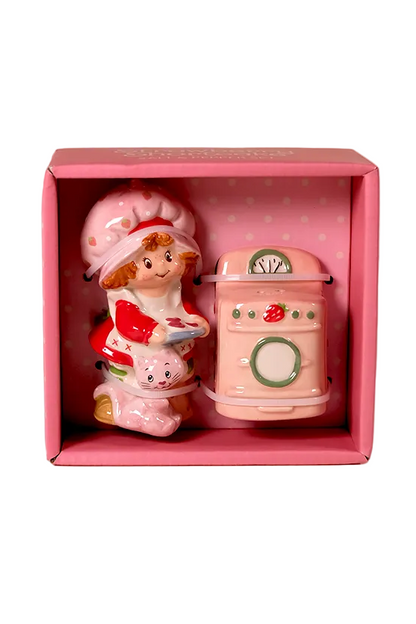 Strawberry Shortcake Vintage Oven Spices Salt & Pepper Set