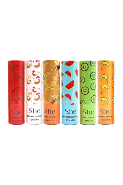 SHE - Vitamin E Fruits Lip Balm