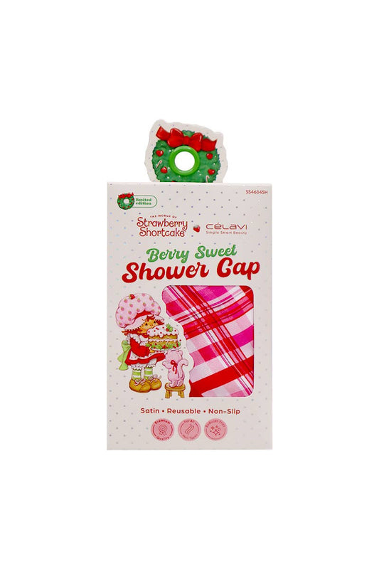 PINEAPPLE Beauty - Celavi SS46345H Strawberry Shortcake Berry Shower Cap - 12
