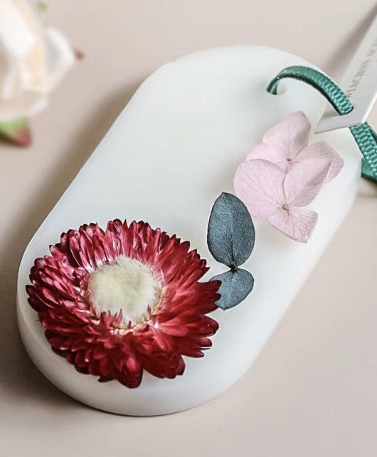 Botanical scented wax air freshener – White Chrysanthemum – Shangri-La