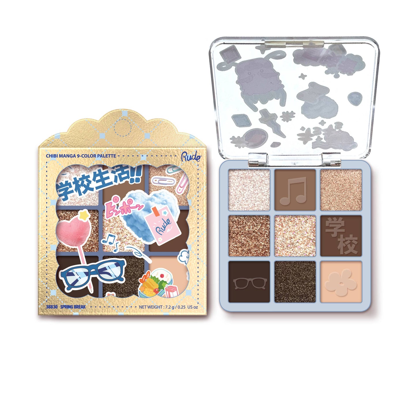 Chibi Manga 9 Color Eyeshadow Palette