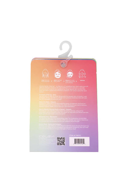 Rainbow Hyaluronic Face Sheet Mask - 5 Pack