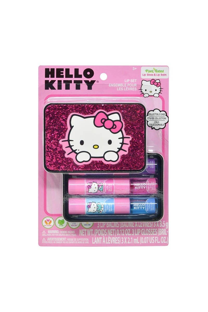 Hello Kitty Lip Balm & Gloss Set with Case - 3