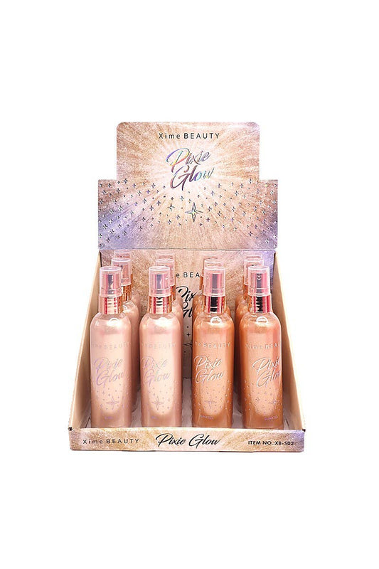 Pixie Glow Gold Body Shimmer Spray