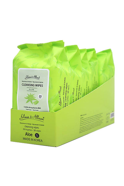 Olivia & Allison - Aloe Cleansing Wipes