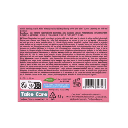 Care Bear Eyeshadows Palette + brush and mirror