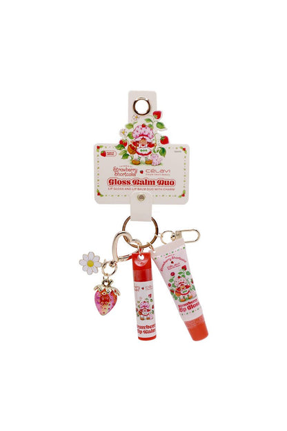 Strawberry Shortcake Gloss Balm Duo w/ Charms