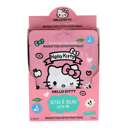 Bulk - Detox Fabric Mask - Hello Kitty