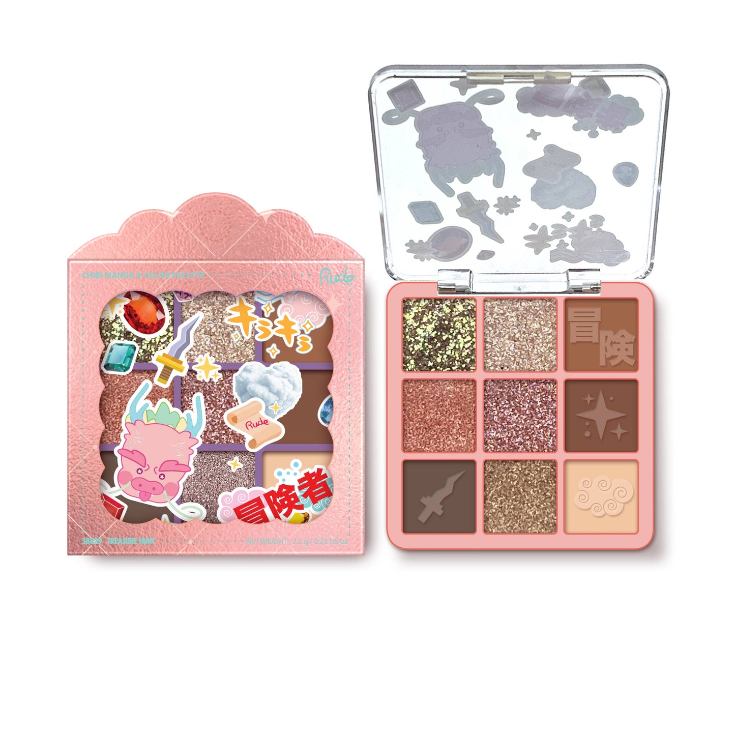 Chibi Manga 9 Color Eyeshadow Palette