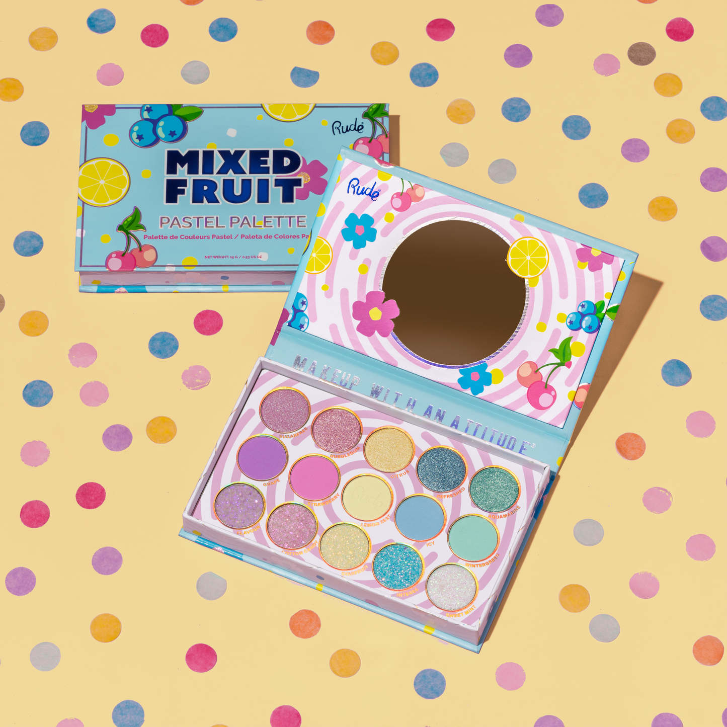 Mixed Fruit Palette - Pastel