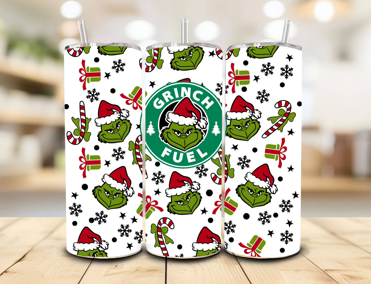 Grinch Fuel Tumbler, 20 oz. Stainless Steel