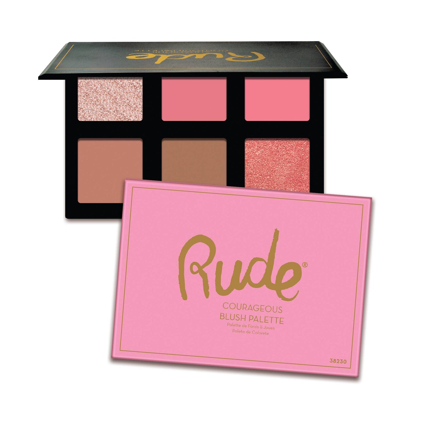 Rude Cosmetics - Courageous Blush Palette