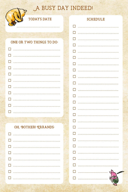 Winnie-the-Pooh Note Pad
