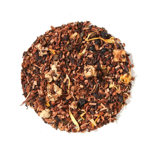 Coming soon! 
Self Care Apricot Elderberry Herbal Loose Leaf Tea Honeybush