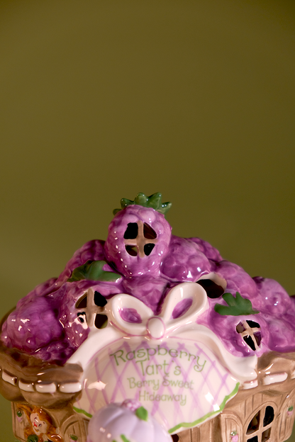 COMING SOON!  Raspberry Tart's Berry Sweet Hideaway Candle House