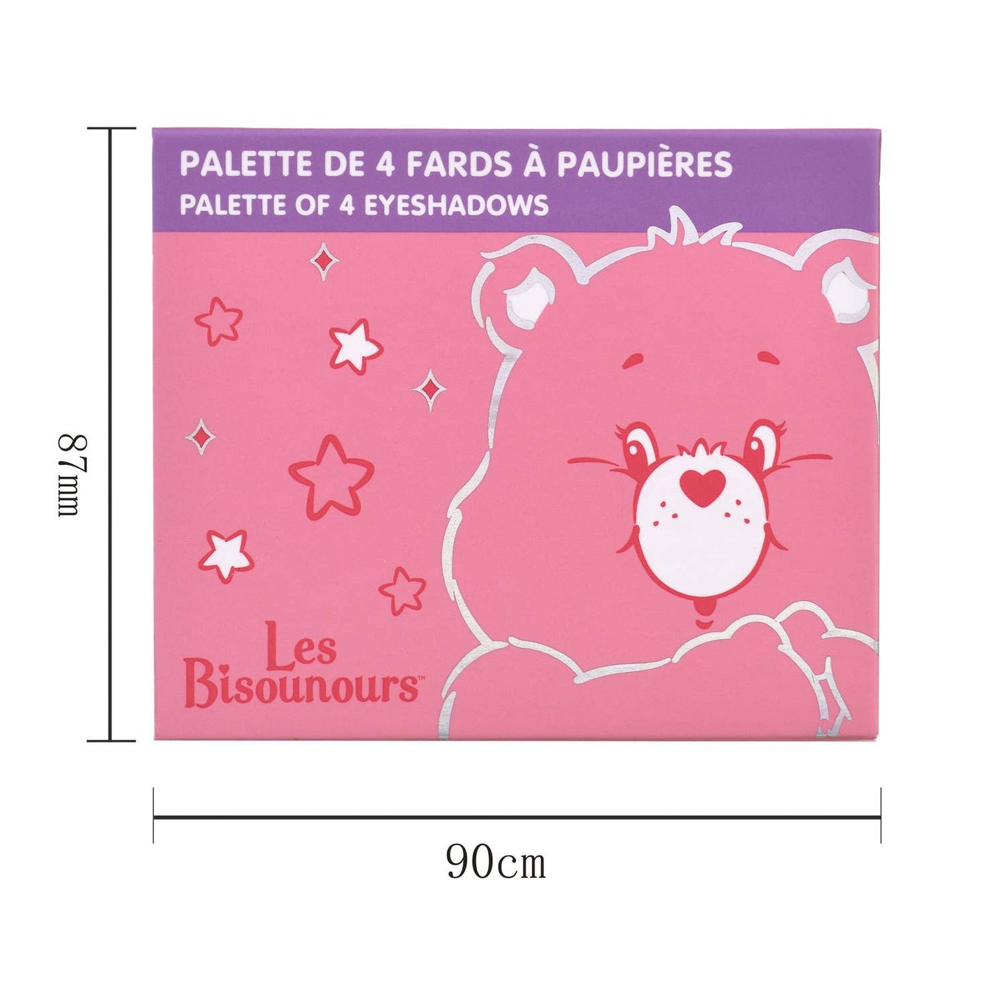 Care Bear Eyeshadows Palette + brush and mirror