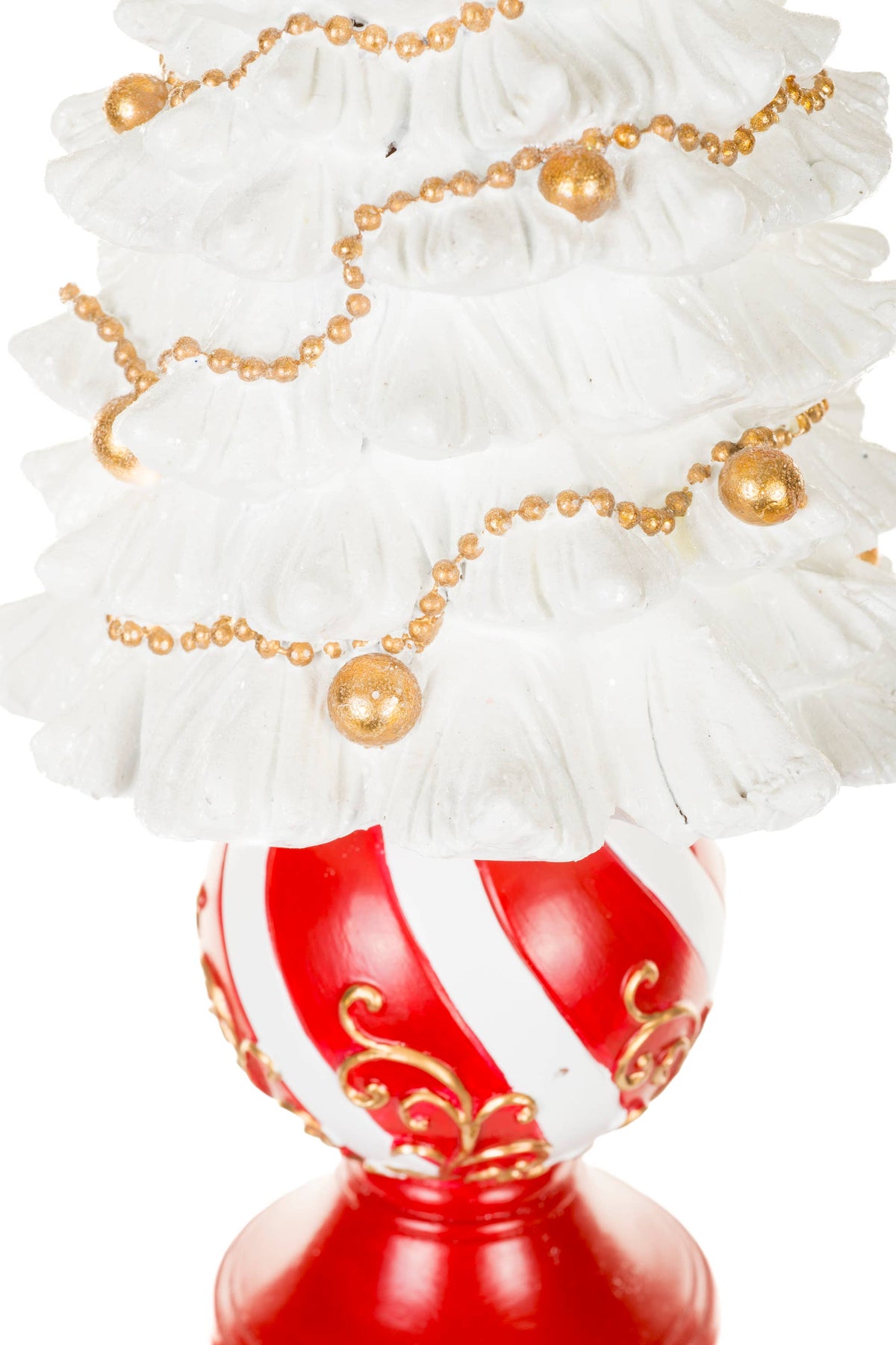 17" White Christmas Tree Accent
