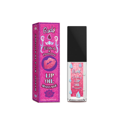Lip Oil Massage Tinted & Plumping Lip Oil
