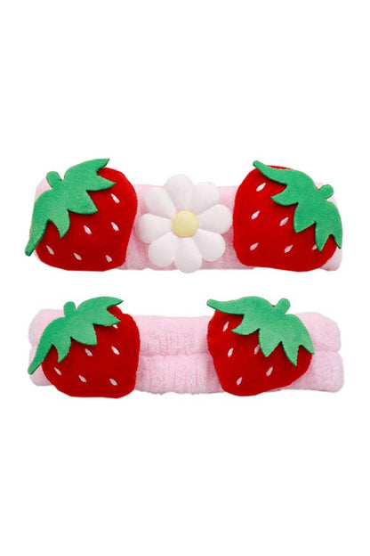 PINEAPPLE Beauty - Celavi SS45551 Strawberry Shortcake Spa Hair Band - 12