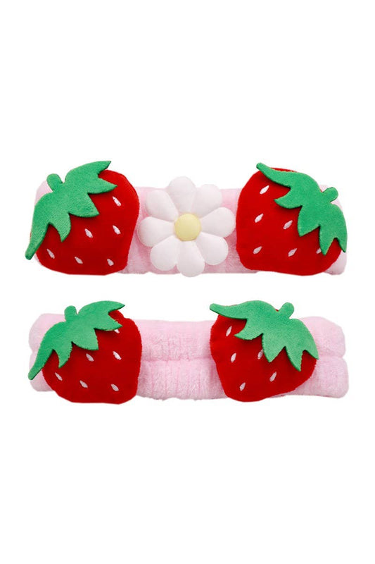 PINEAPPLE Beauty - Celavi SS45551 Strawberry Shortcake Spa Hair Band - 12