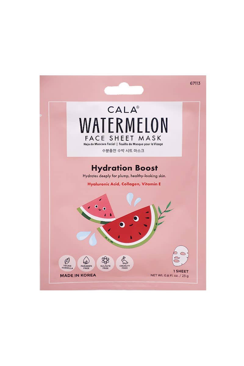 Watermelon 5 Sheet Face Mask