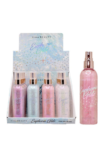Euphoria Glitz Body Shimmer Spray