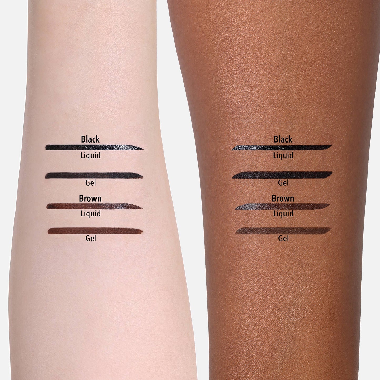 Double Ended Gel & Liquid Liner (Black)