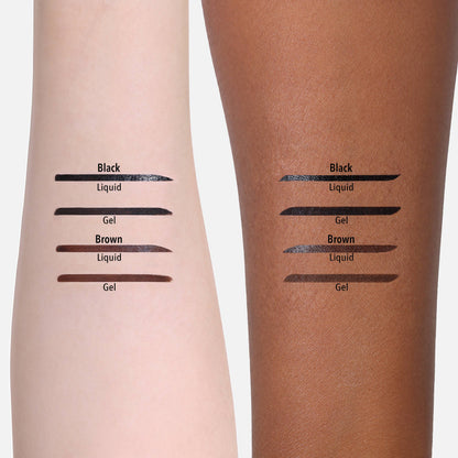 Double Ended Gel & Liquid Liner (Black)