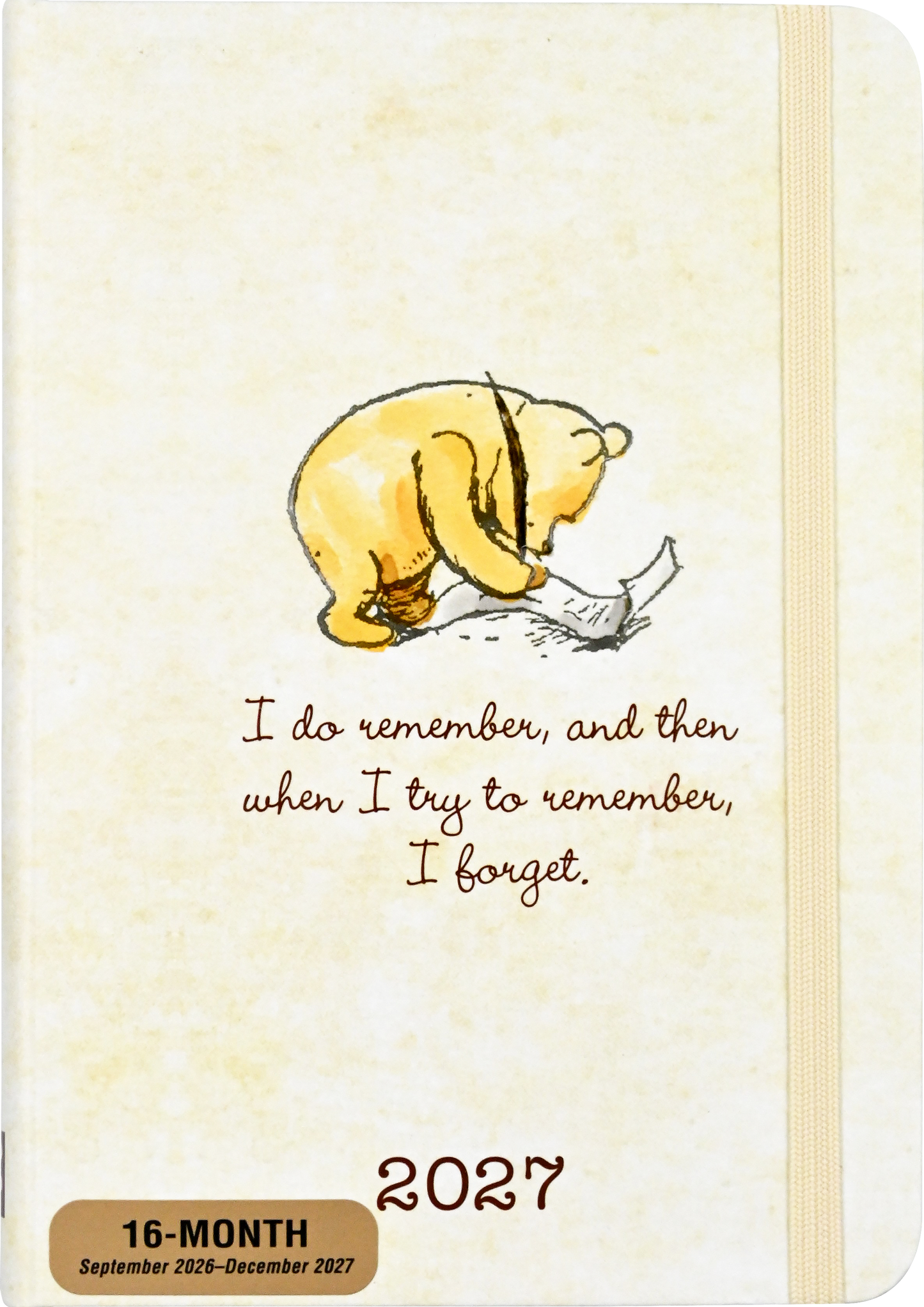 2027 Pooh Weekly Planner