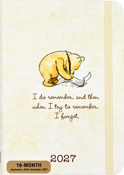 2027 Pooh Weekly Planner