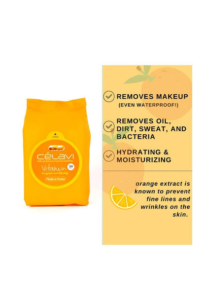 Vitamin Makeup Cleansing Towelette