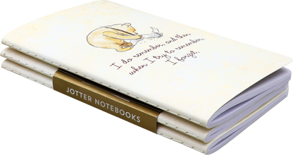 3pcs Pooh Mini Notebooks